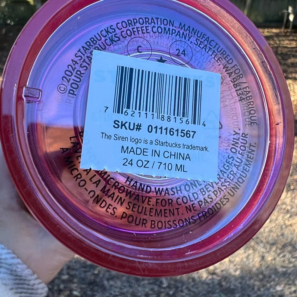 Starbucks Wicked Tumblers Glenda the Good Witch 24 Ounce NWT NEW - Picture 7 of 7